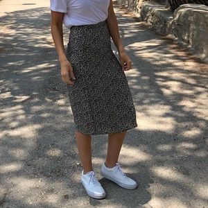 American Eagle Outfitters cheetah print Midi Skirt size xs